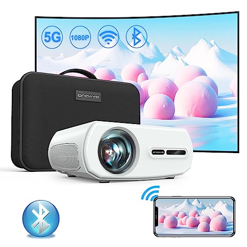 [Projector Proyector 5G]:Onoayo Outdoor Projector 4K Support, 480 Ansi 18000L Movie Projector With Wifi And Bluetooth,1080P Fhd, Full Sealed Optical Home Theater Projector For Phone, Pc, Tv Stick #TOP26