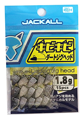 JACKALL(ジャッカル) ジグヘッド キビキビ ダートジグヘッド 1.8g/15pcs. 1枚目