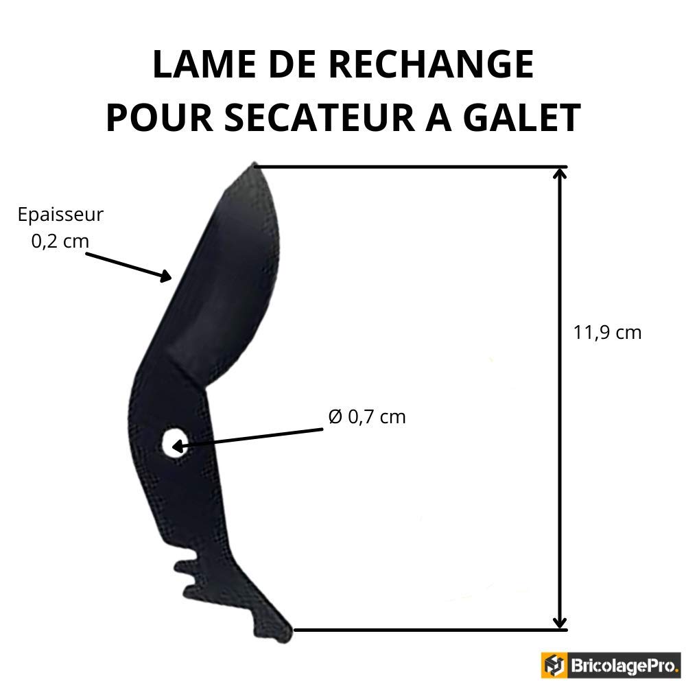 DURAN - Sécateur de Jardin à Galet Rolling Cut – Lame SK5 + Ressort + Enclume PP – Sécateur Professionnel Aluminium Léger – Housse Ceinture et Kit de Rechange Inclus – Coupe Branches 2 cm