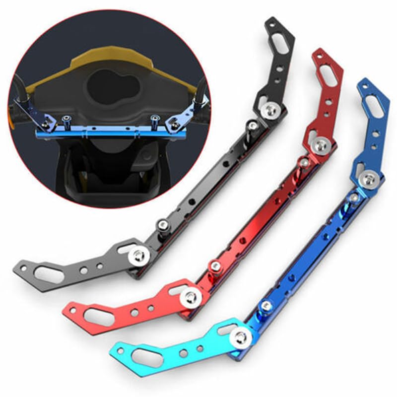 Motorrad Balance Stange Schwarz - Verlängerungsstange Für Spiegel & Zubehör