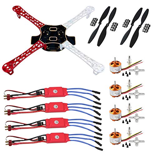 YOURBOT F450 Quadcopter Frame Kit with A2212 KV1000 Brushless Motor and 4 30A ESC and 2 Pair 1045 Propeller (B08TRQR3KF) Amazon Price History, Amazon Price Tracker