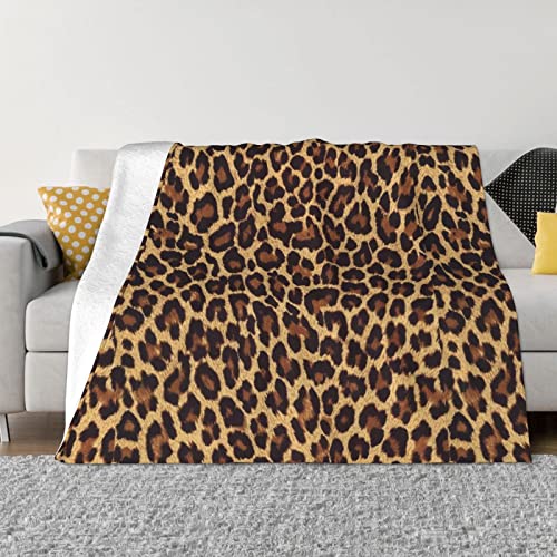 Couverture en flanelle douce imprimé léopard pour des soirées cocooning chaleureuses - 2