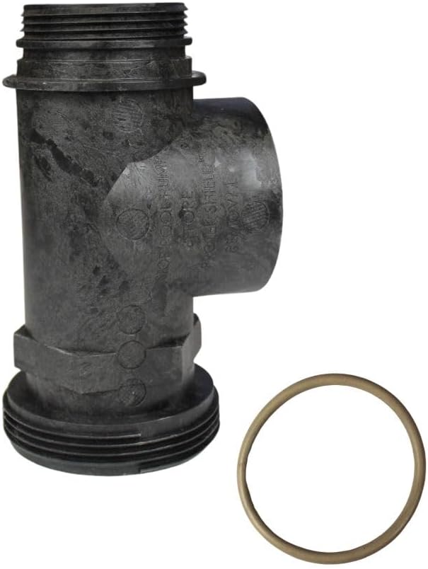 Raypak 019060F Inlet Header Adapter for Avia Pool and Spa Gas-Fired Heater Models 264 and 404