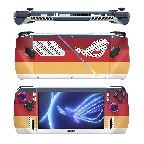 Image of MightySkins Skin Compatible with Asus ROG Ally - Vintage Lines | Protective, Durable, and Unique Vinyl Decal wrap Cover | Easy to Apply, Remove, and Change Styles