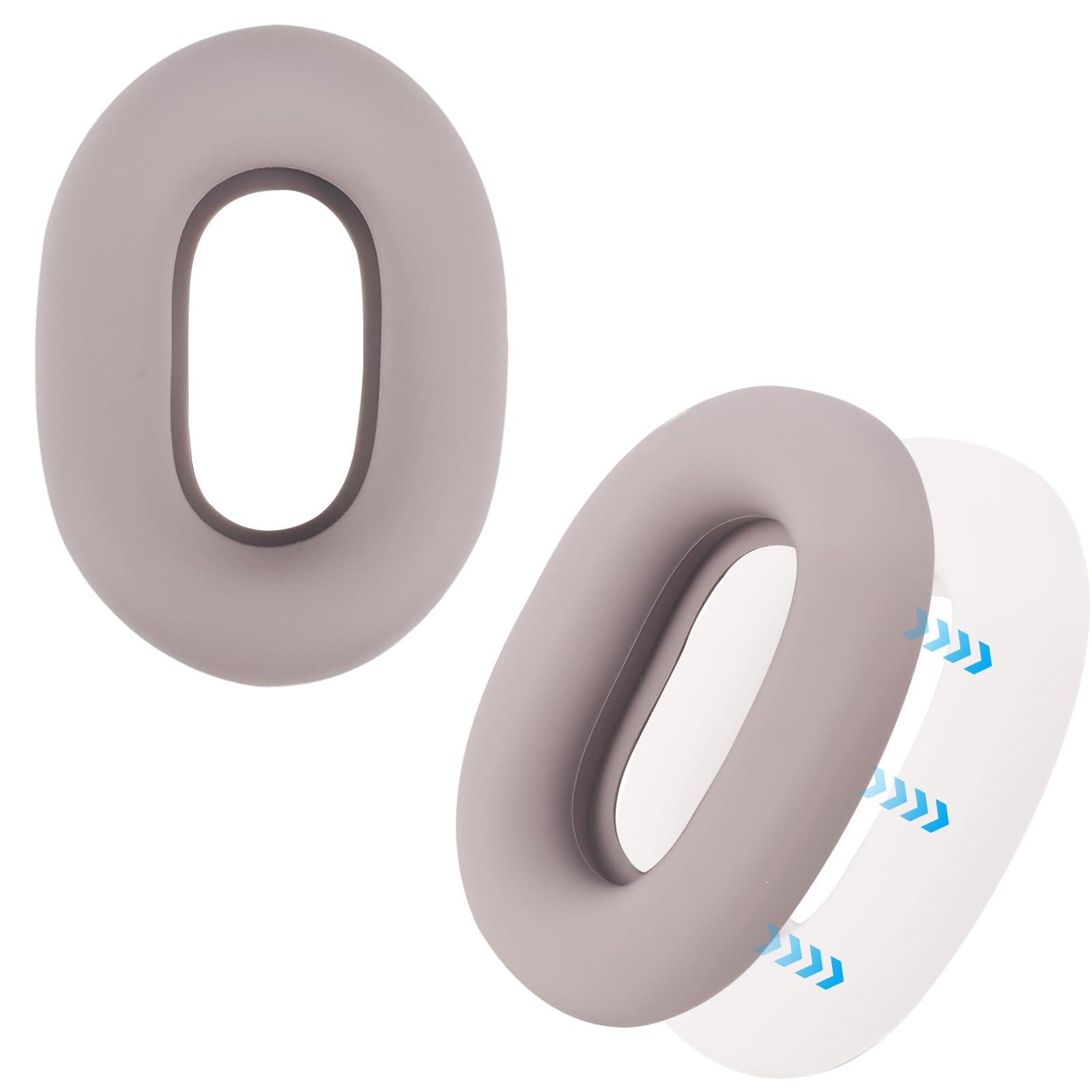 Adhiper XM5 Silicone Case Sweat Earpad Covers for Sony WH-1000XM5, Upgraded Ear Covers Silicone Case Accessories for Sony WH-1000XM5 Wireless