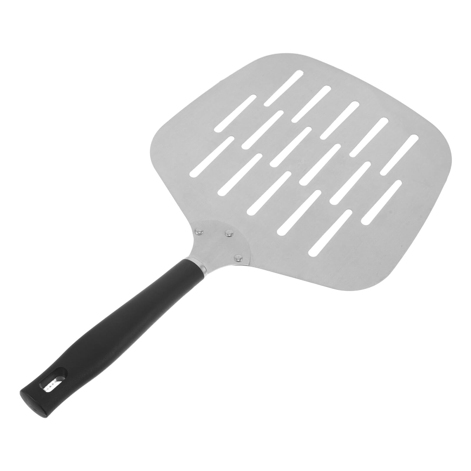 Pelle à pizza perforée en acier inoxydable Veemoon avec poignée ergonomique