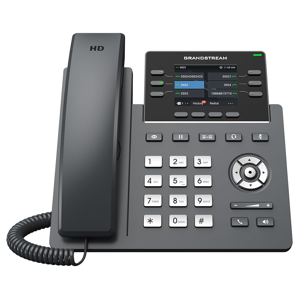 Grandstream GRP2613W HD 6 PoE Lines, WiFi 6