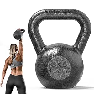 PROIRON Cast Iron/Neoprene Coated kettlebell Weight for Home Gym Fitness & Weight Training (4KG-24KG)