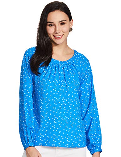 Amazon Brand - Symbol Women's Animal Print Regular fit Shirt