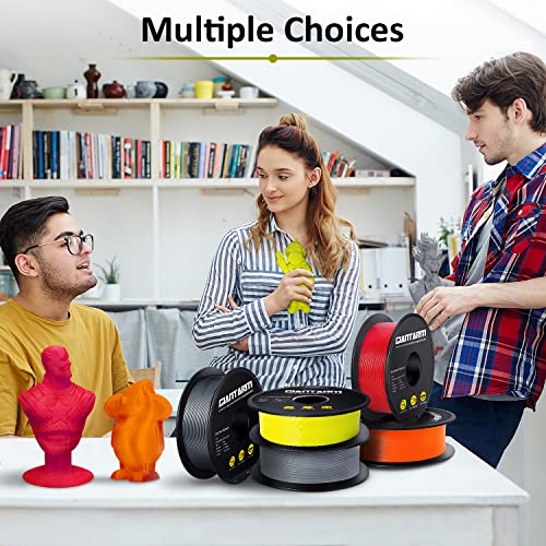 Image of GIANTARM Orange PETG 3D Printer Filament Toughness Enhanced 1kg (2.2lbs), 1.75mm Dimensional Accuracy + /-0.03mm, 1080 Feet（330m /Roll, Vacuum Package, Fit for Most 3D FDM Printer