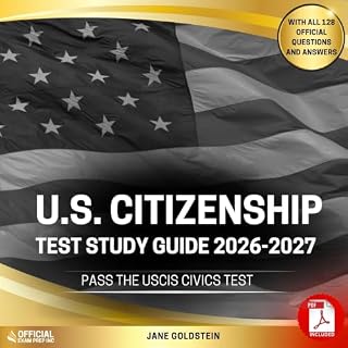 U.S. Citizenship Test Study Guide 2026&ndash;2027 cover art