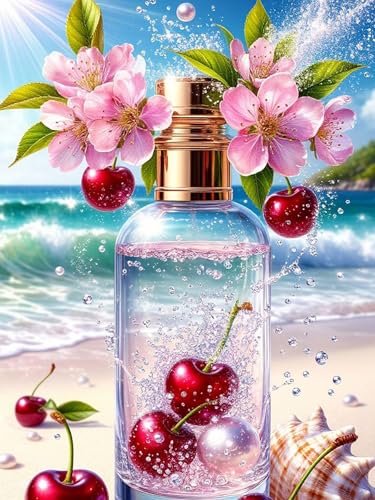 Perfume de Cereza mar Puzzle de 70 Piezas para Adultos,...