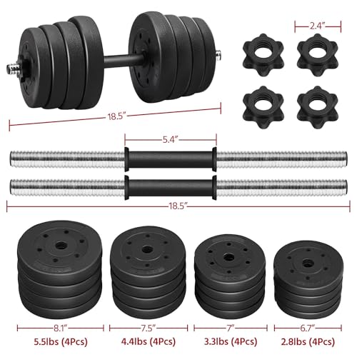 Yaheetech YT-00095028 Adjustable Dumbbells Weight Set thumb #5