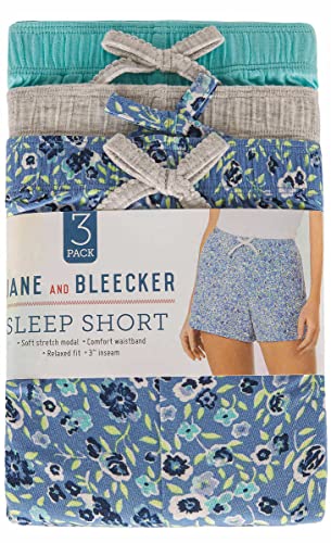 Image of JANE & BLEECKER Womens 3 Pack Sleep Short