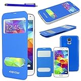 galaxy s5 azul preço SOLO Compatible con : Samsung Galaxy S5 SM-G900F, Galaxy S5 New SM-G903F (Neo), [Dimensiones PRECISAS de su aparato : 142 x 72.5 x 8.1mm, pantalla 5.1''] - INCOMPATIBLE CON CUALQUIER OTRO APARATO