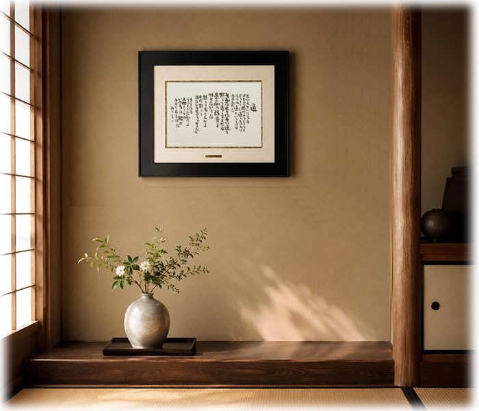 相田みつを　『道』 Amazon｜相田みつを・道（作品・詩） お祝い ギフト 相田みつを美術館