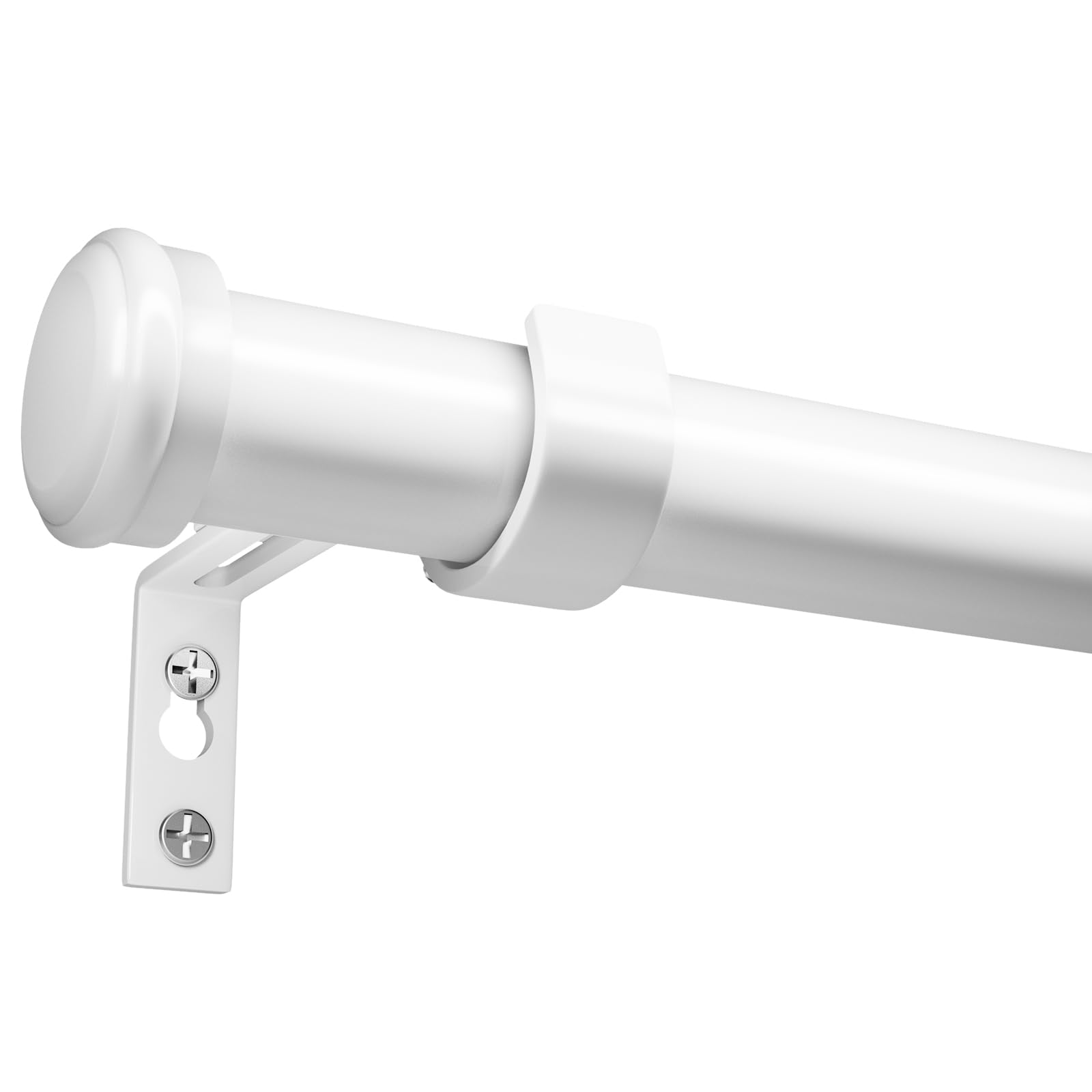 Curtain Rods for Windows 32 to 168, 1 Inch Curtain Rod Set