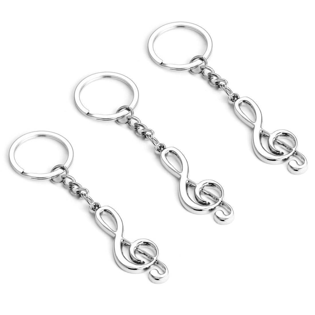 METALMORPHOSE - Portachiavi a batteria, portachiave per strumento musicale, regalo originale per uomo e donna, multicolore, taglia unica