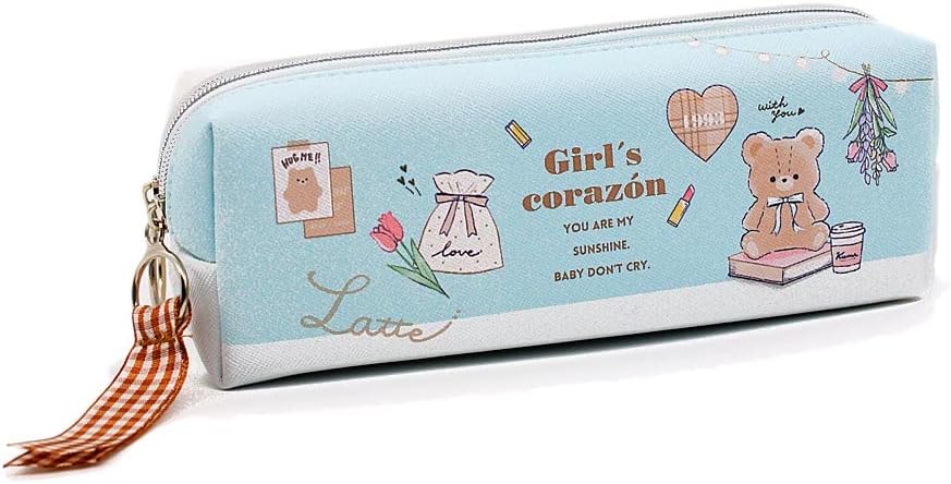 筆箱 ペンケース 小学生 ボックス タイプ 女の子 クマ ガールズコラゾン 激安 向け クーリア ラテ