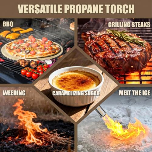 Image of Powerful Propane Torch Gun with Adjustable Flame