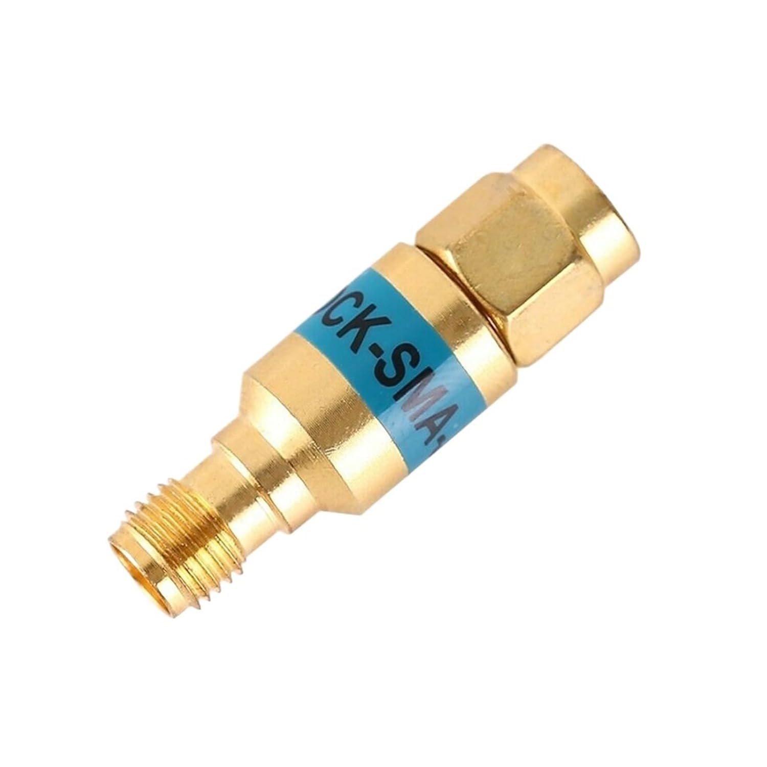 DC-6GHz 50 Ohm DC Blocker 2W SMA Male to Female Low Frequency Mini Isolator Connector Attenuator BC-DB02-04
