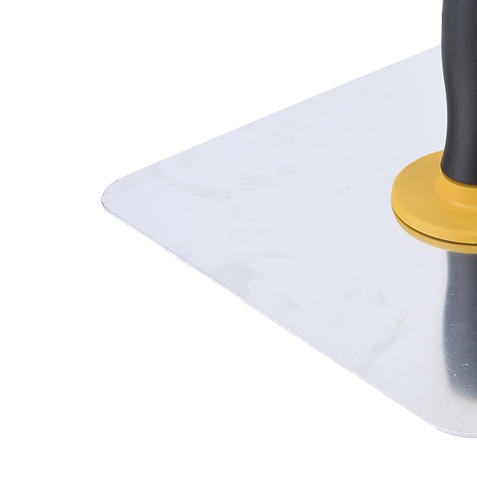 Handbrett zum Verputzen Aluminum Plastering Hawk, Firm High hardness Labor saving Convenient Portable for Plastering Aluminum Hawk Handle Material TPE