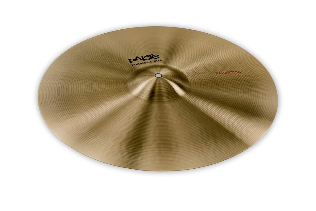 Paiste Formula 602 Paper Thin Crash Cymbal - 20-inch