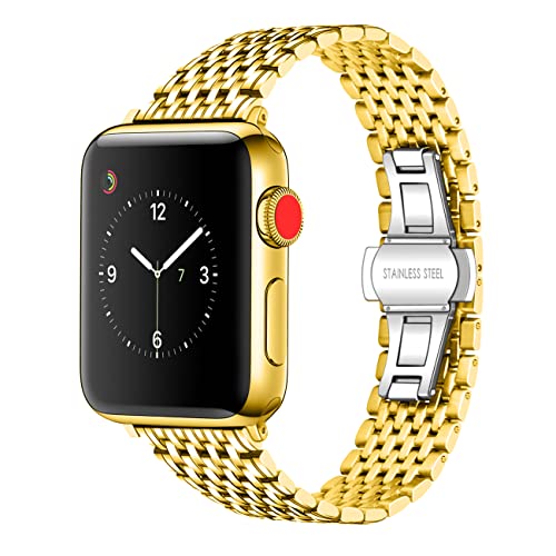 Bracelet Apple Watch acier inoxydable pour passer du bureau aux séances de sport avec élégance