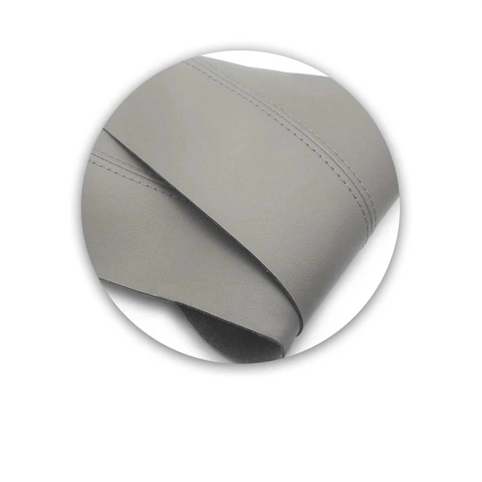 Housse D'accoudoir Central En Microfibre/cuir Pour Hyundai Tucson 2006-2013 - Protection Contre L'usure (Noir Avec Ligne Rouge)