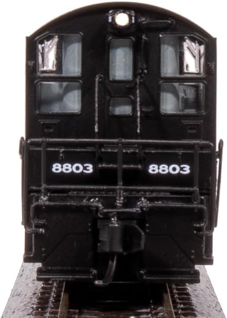 Broadway Limited 7497 EMD NW2, NYC 8809, Black w/White, Paragon4 Sound/DC/DCC, N Scale