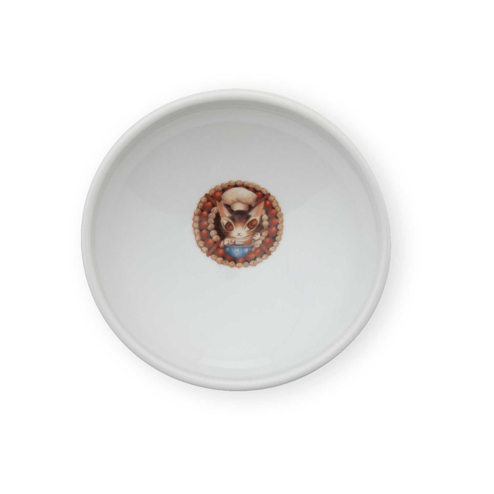 Amazon | 猫壱（necoichi）ダヤン限定商品 (斜めフードボウル) | 猫壱