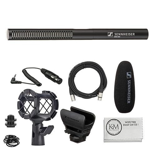 Sennheiser MKE 600 Shotgun Microphonewith Universal Shockmount