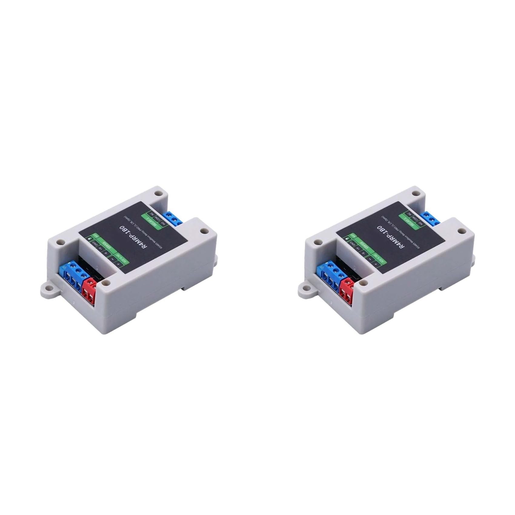 Jnchdghwa As Shown 2X Rs485 Modbus Relay Pro Rs485 Interface Relay Modbus Rtu Protocol Control Optocoupler Isolation