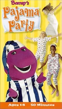 VHS Tape Barney - Barney's Pajama Party [VHS] Book