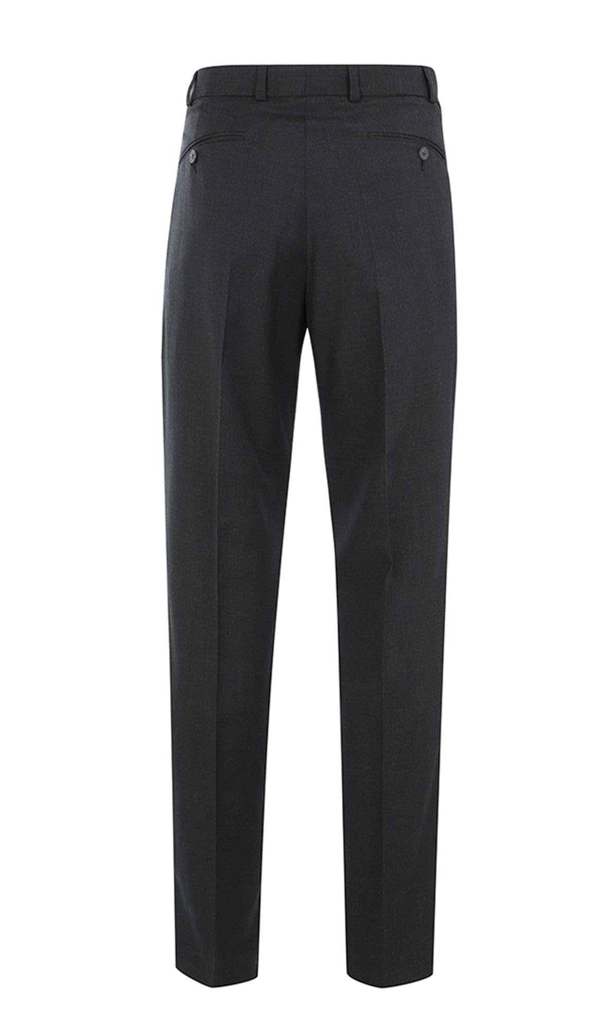 BRÜHL FINE TROUSERS Udine 003455 męskie spodnie garniturowe, eleganckie spodnie materiałowe w klasycznej wełnie o wysokiej jakości stretchu, nadają się do prania, idealne do biznesu