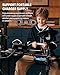 Donner DED-70L Electronic Drum Set with LED Light Up Quiet Mesh Drum Pads & 9