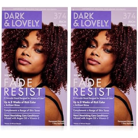 Dark & Lovely Color #374 Rich Auburn (2 Pack) Cover