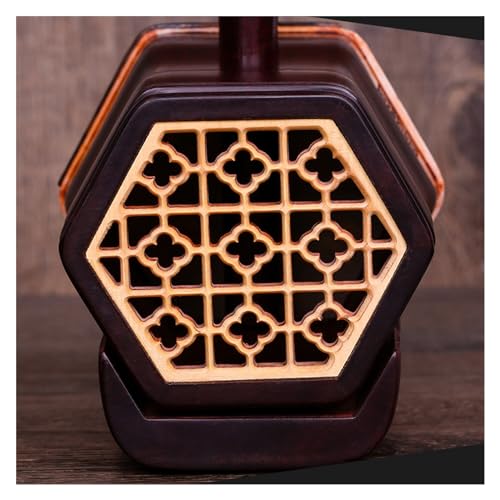 African Rosewood Hexagonal Erhu Instrument With Storage Box And Full Set Of Accessories Professional erhu - Image 6