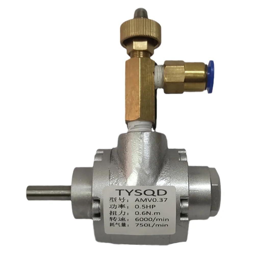 Motor Neumático Tipo Paleta, Motor Neumático, Rotación Hacia Adelante/Atrás, 6000 Rpm 370W
