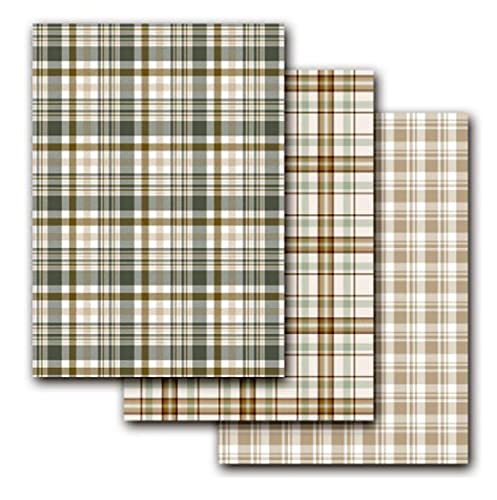ARTIS DECOR SET 3 PAPELES DE CARTONAJE 32X45 CM CUADROS