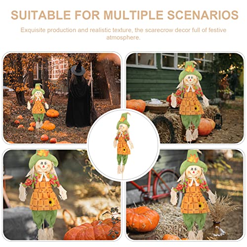 Housoutil Espantalho Adorno De Halloween Adereços De Halloween Decorações Para Casa Adorável Adorno