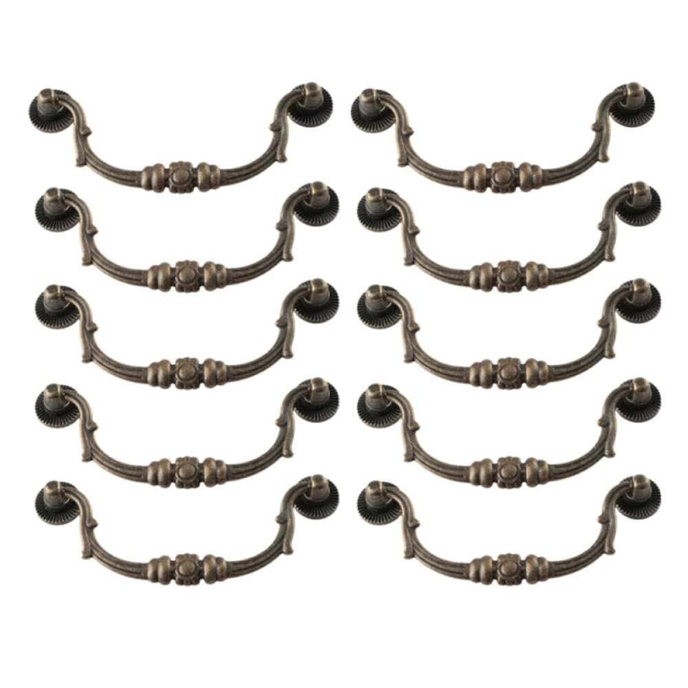 Poignées de tiroir en bronze 106 mm quincaillerie meuble armoire cuisine
