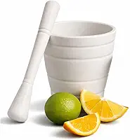 Pilão Plástico com Socador Bebidas Caipirinhas