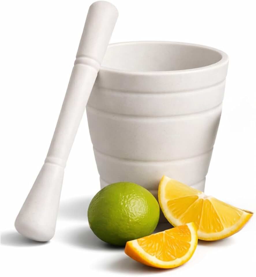Pilão Plástico com Socador Bebidas Caipirinhas