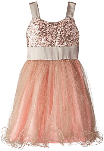 Bonnie Jean Little Girls' Sequin to Tulle Wire Hem Skirt (5)