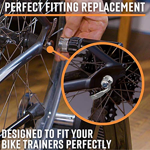 Alpcour Replacement Skewer – Quick Release Rear Wheel Axel Skewer For Road Mountain Bike Trainer – Indoor And Stationary Bicycle Training Replacement Parts And Accessories #TOP4
