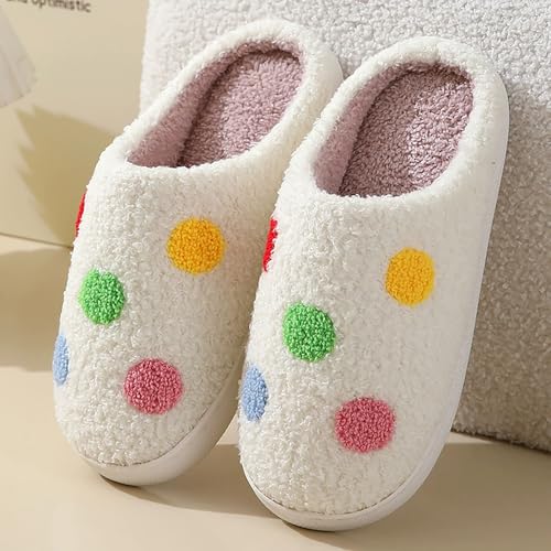 Halloween Slippers For Women 2025 Women Men Spooky Slides Pumpkin Slipper Soft Plush Fuzzy House Slide Indoor Outdoor Shoes Winter2