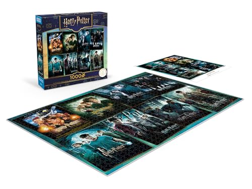 Rompecabezas Ceaco Harry Potter - 1000 piezas para adultos | Licencia oficial, fabricado en EE.UU., cartón reciclado, tamaño final 26,75 x 19,75 pulgadas, incluye póster, ideal como regalo y para enmarcar miniatura 4
