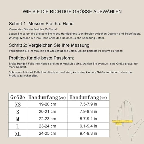 AOUCHI Robuste Leder-Arbeitshandschuhe für Herren & Frauen - Hitzebeständig & dornenfest für Einsätze wie Garten, Schweißen, Bau, Kettensäge | Mit Baumwollfutter und rutschfestem Griff (XL)
