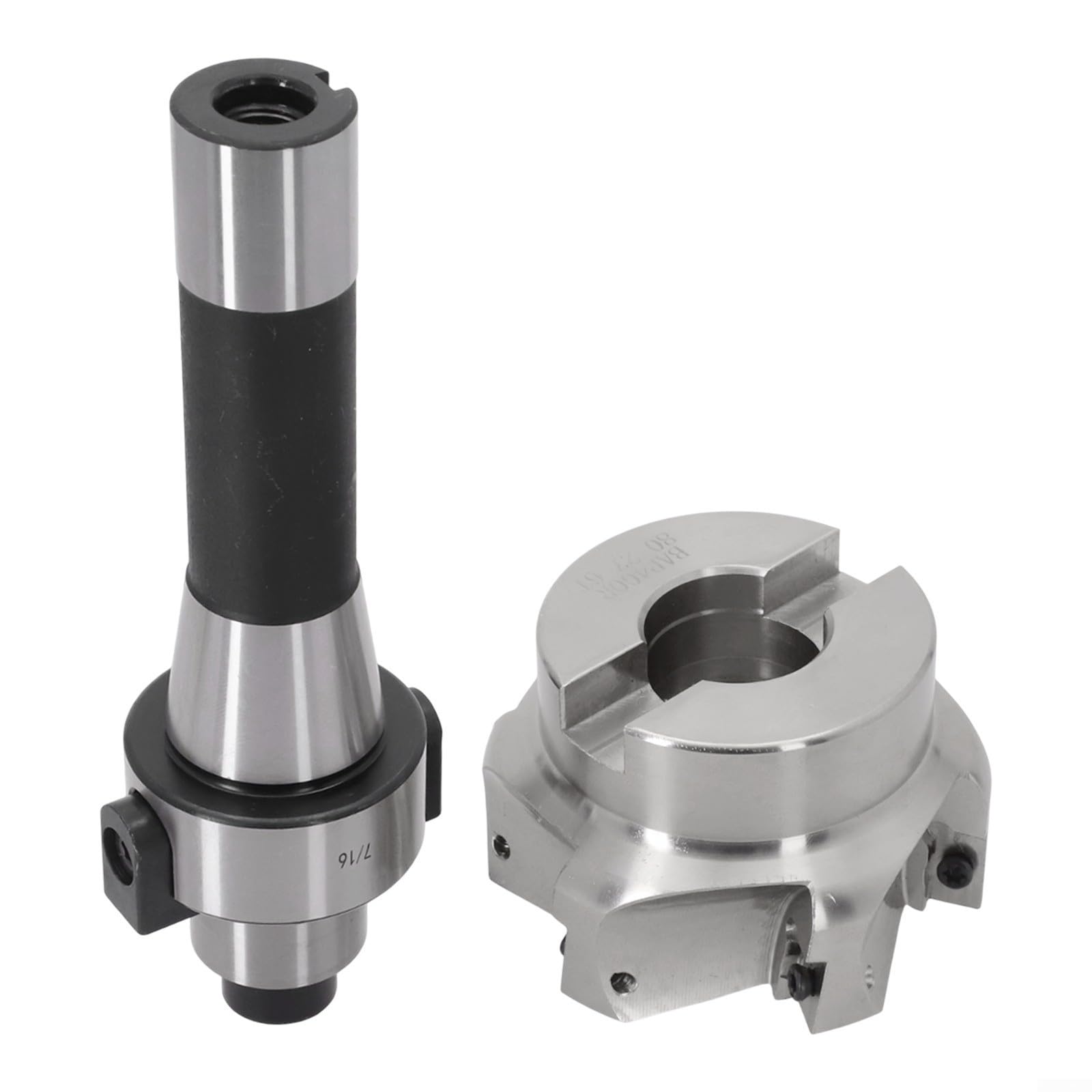 Fresa di Spianatura CNC 80mm con 6 Inserti APMT1604
